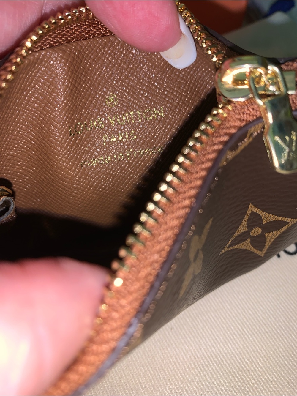 Louis Vuitton mini pouch purse/bag charm keychain - Picture 7 of 8
